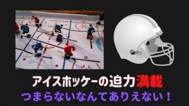 アイスホッケーつまらない！知ったらわかる迫力感と面白さ満載！
